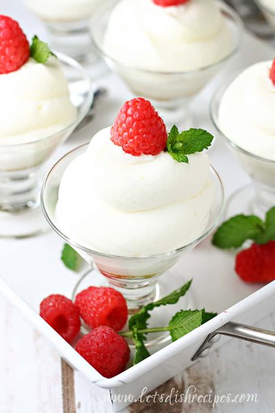 No Bake Cheesecake Mousse Let S Dish Recipes