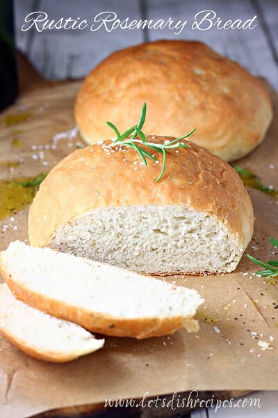 Rustic Rosemary Bread