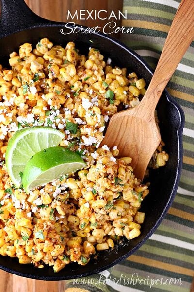 Mexican Street Corn Torchy S Copycat Let S Dish Recipes