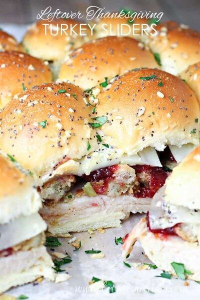 Leftover Thanksgiving Turkey Sliders Let S Dish Recipes Add a little bit of pepperjack cheese and a smear of dijon and you get the cutest and tastiest little sandwiches ever. leftover thanksgiving turkey sliders