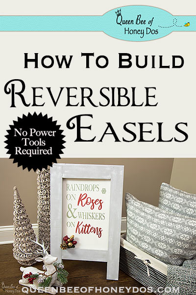 Reversible Interchangeable DIY Easel