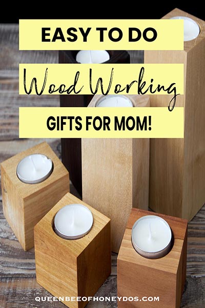 Woodworking Projects for Mother's Day - pin