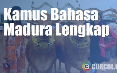 Kamus Bahasa Madura Lengkap Kamus Bahasa Madura Lengkap
