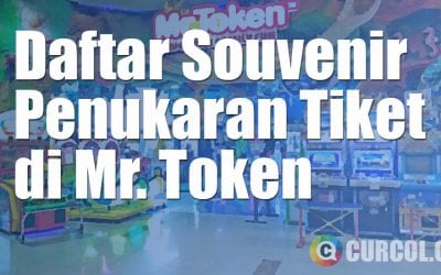 Daftar Souvenir Penukaran Tiket di Mr Token Daftar Souvenir Penukaran Tiket di Mr Token