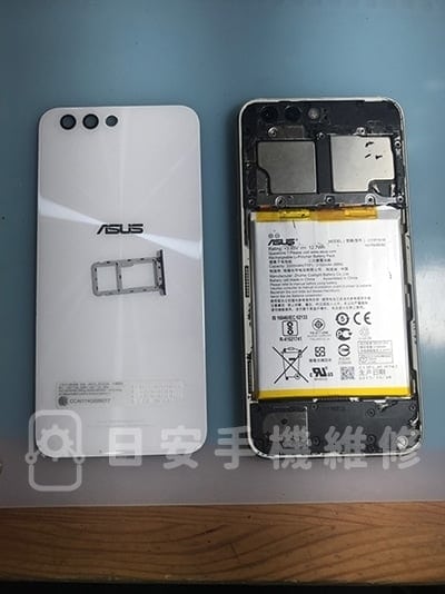 zenfone 4 ze554kl 螢幕維修 - 拆除背蓋