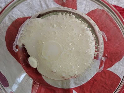 Coconut Milk and Olive Oil