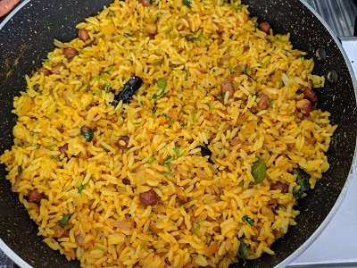 Phodnicha Bhat is ready to eat