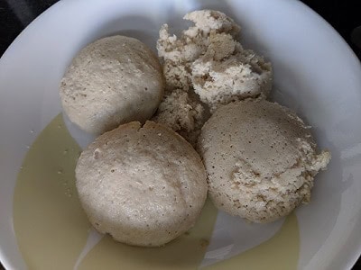 Leftover Millet Idli