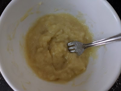 Mashed Bananas are ready