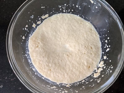 Yeast has activated