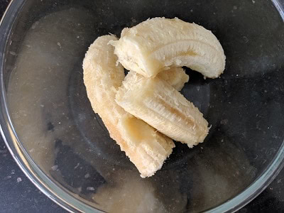 Over ripe bananas