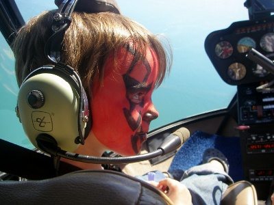 helicopter flight port douglas helicopter ride for children Port Douglas
