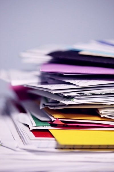 pile of mail