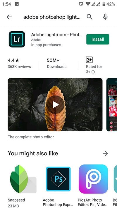 Adobe Photoshop Lightroom CC