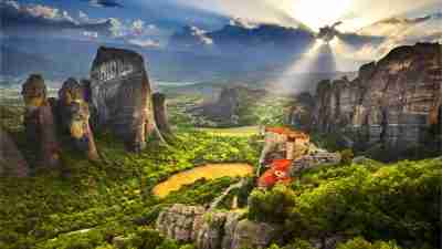 Meteora and Pindos Mountains