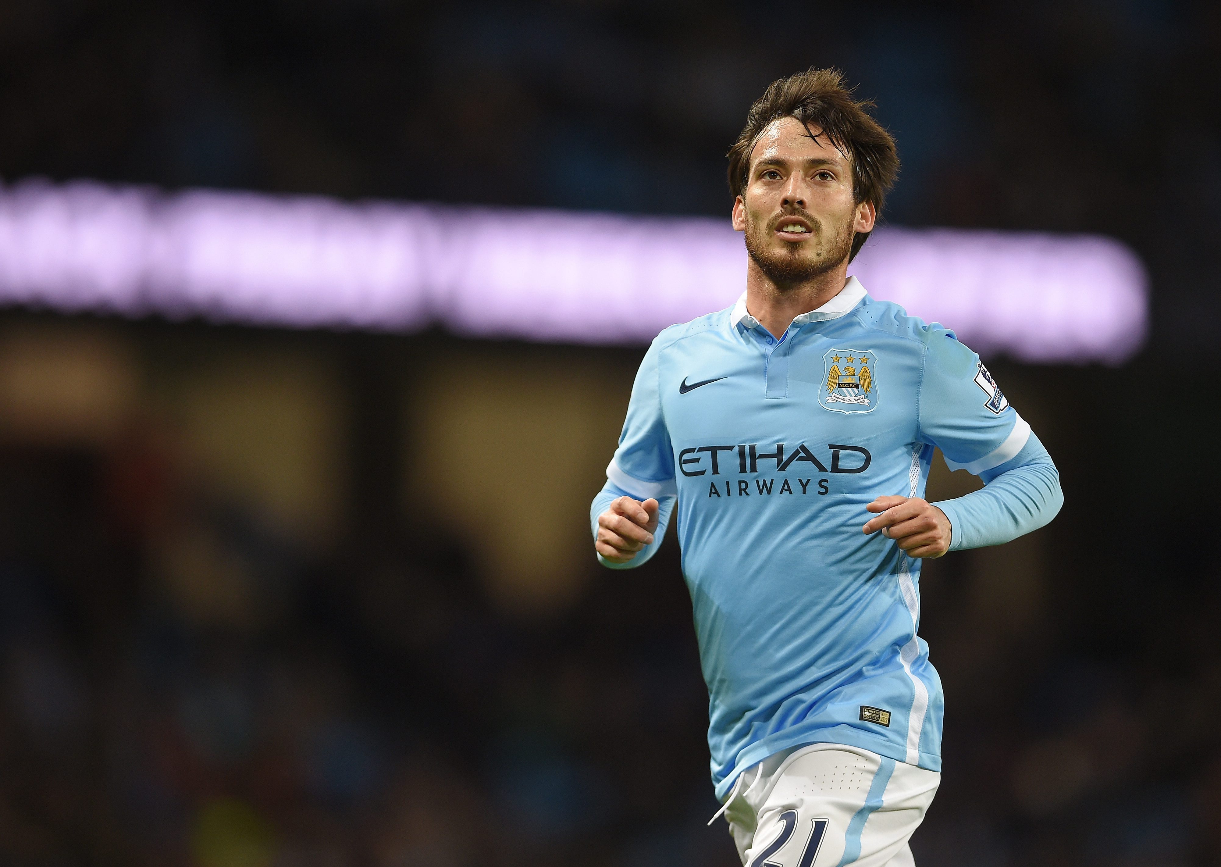 El Mago ruling the hearts of Man City faithful.