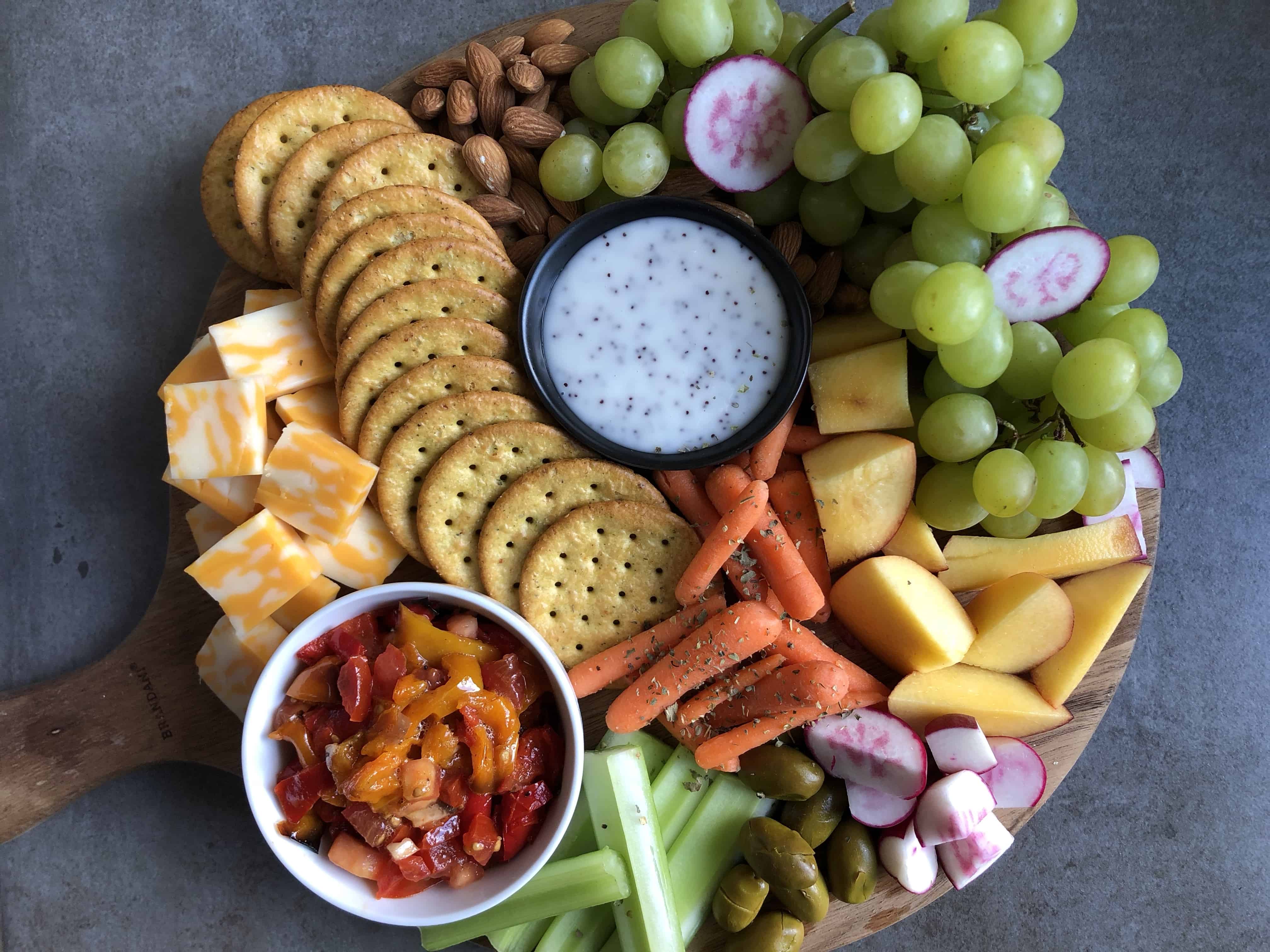 crudite platter