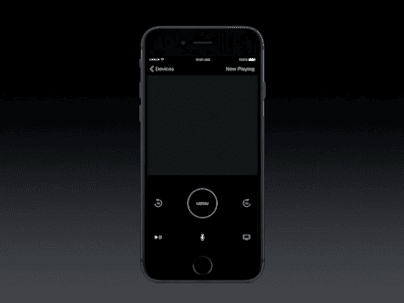 Neues tvOS von Apple im Herbst 2 tvOS - iPhone App (Apple Remote)