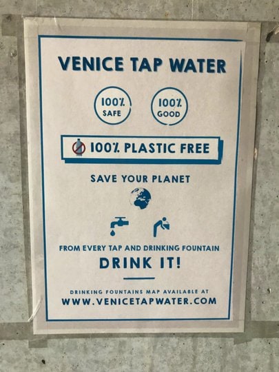 Venice tap water is safe – Experiencing the Globe