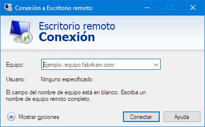 habilitar acceso escritorio remoto windows 10