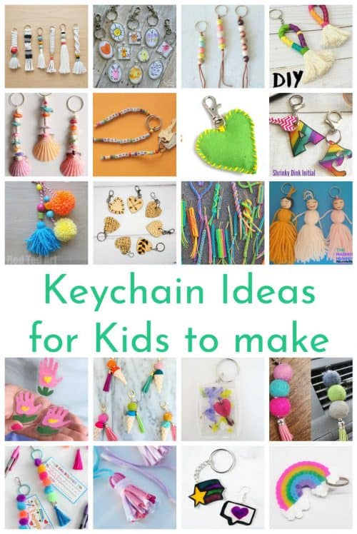 25+ DIY Keychain Ideas For Kids To Make