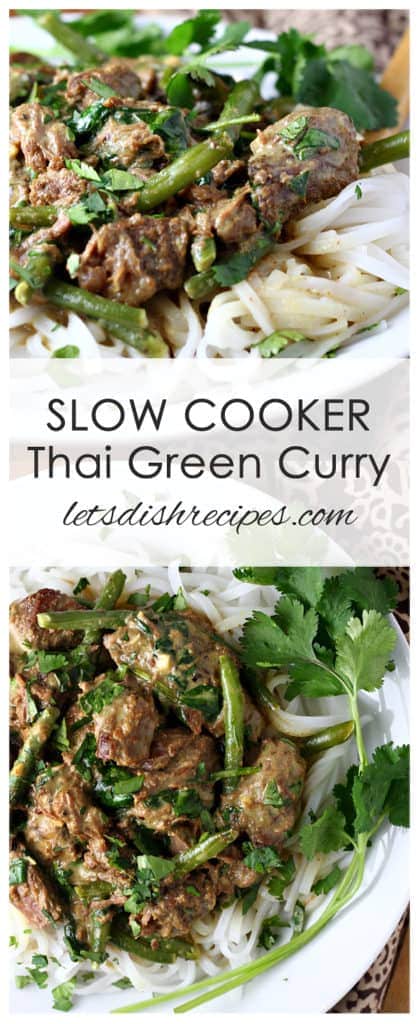 Slow Cooker Thai Green Curry Let S Dish Recipes What does green curry taste like? slow cooker thai green curry let s