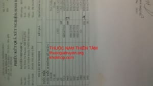 kết quả thận hư- nước tiểu