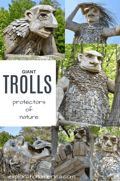arboretum mall on Giant Trolls At The Morton Arboretum In Illinois Exploration America