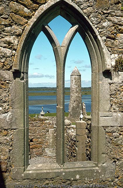 Clonmacnoise Round Tower, County Offaly