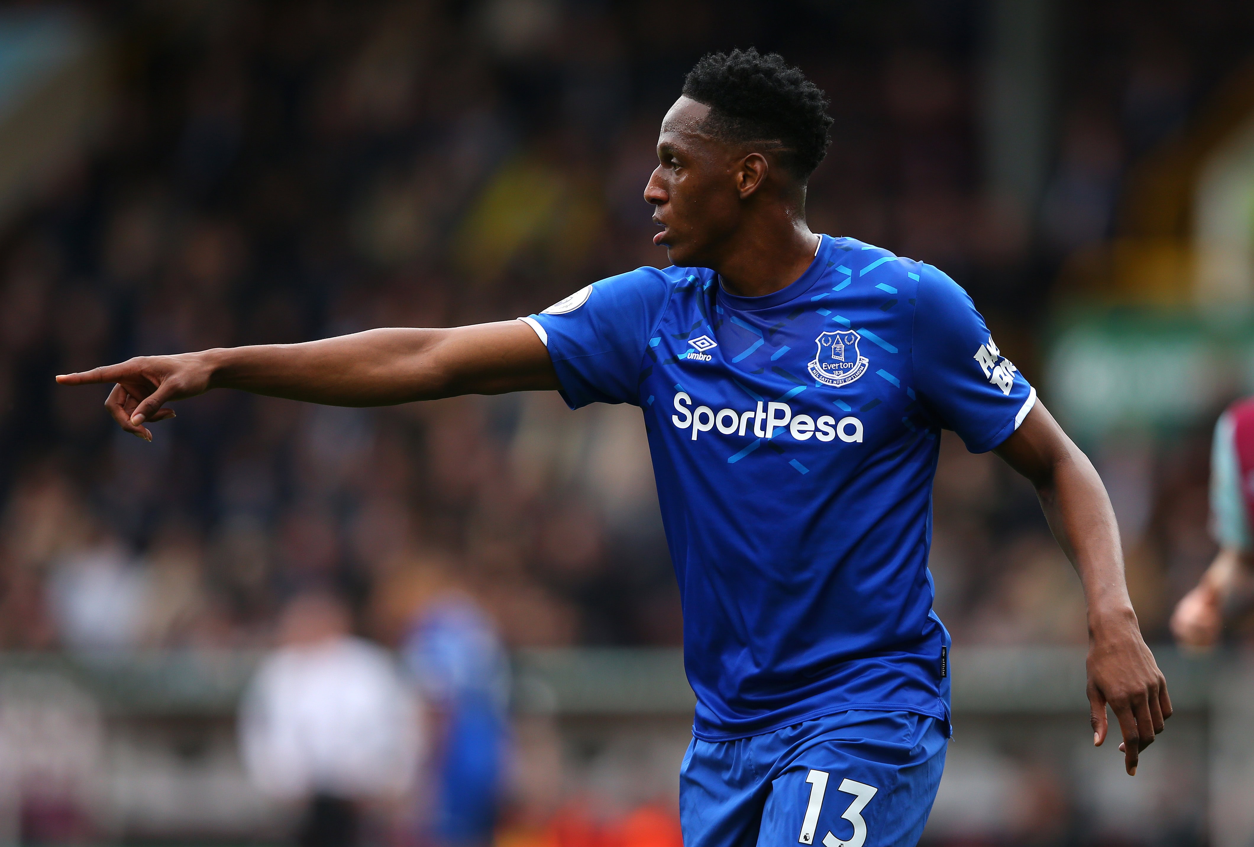 Mina was spectacular against Brighton, but will miss the Merseyside derby due to a thigh injury. (Photo by Alex Livesey/Getty Images)