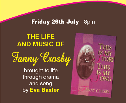Life and Music of Fanny Crosby Rossnowlagh Extra