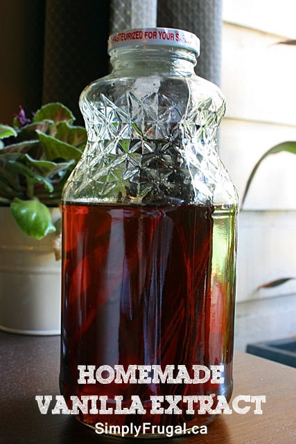 Homemade Vanilla Extract