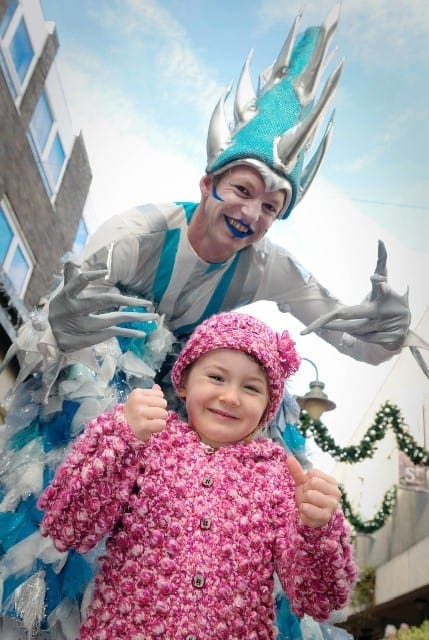 Book our Winter Wonderland-themed stilt walkers for Christmas-themed events in the UK & London.