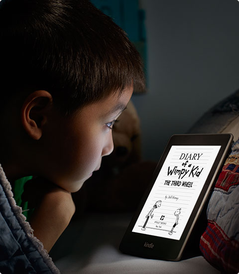 Kindle-kid.