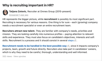 recruitment agency
