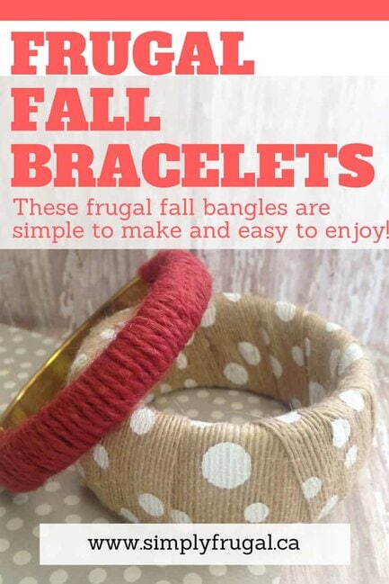 Gather your supplies and give these easy Frugal Fall Bracelets a try. They are simple to make and easy to enjoy! #diy #jewelry #crafts #diyjewelry Gather your supplies and give these easy Frugal Fall Bracelets a try. They are simple to make and easy to enjoy!