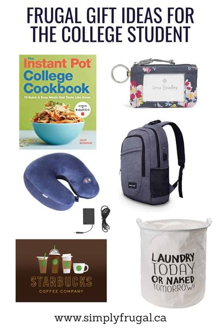 Frugal Gift Ideas for the College Student. $30 or Less!