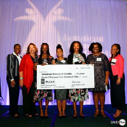 Jamaica Women of Florida 2018 Scholarship Winners