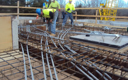 construction of water and wastewater treatment facilities