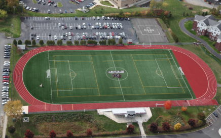 synthetic turf field