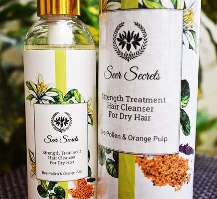 Seer Secrets Bee Pollen and Orange Pulp Hair Cleanser review
