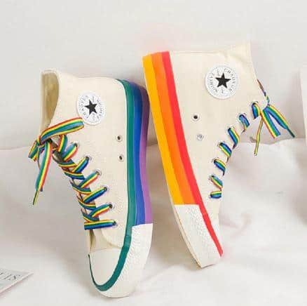 canvas sneakers