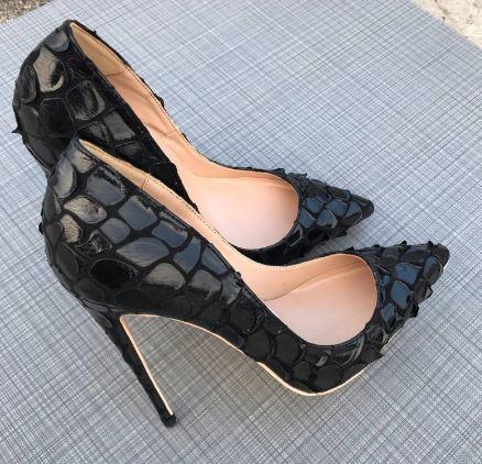 heels for black dress