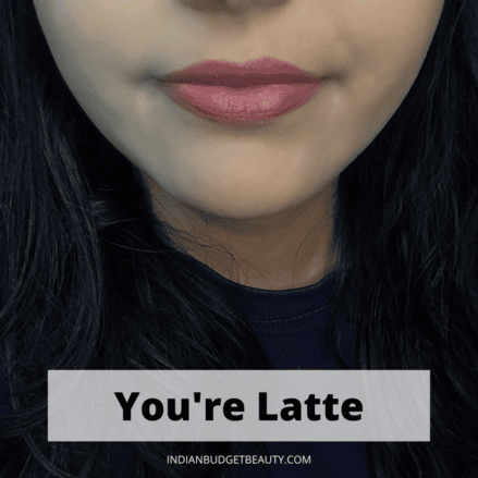 nykaa so creme creamy matte lipstick review you re latte nykaa so creme creamy matte lipstick swatches