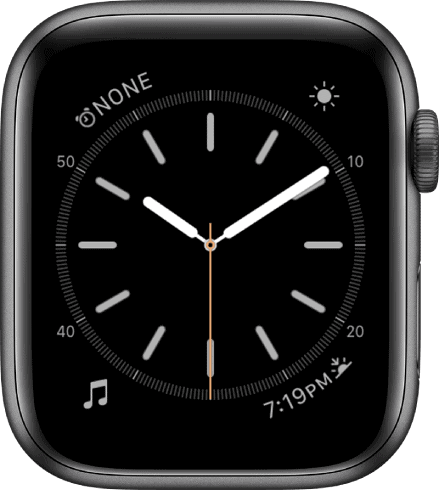 Simple apple watch face