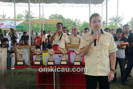 Ketua BnR Sumatera M Khadafi