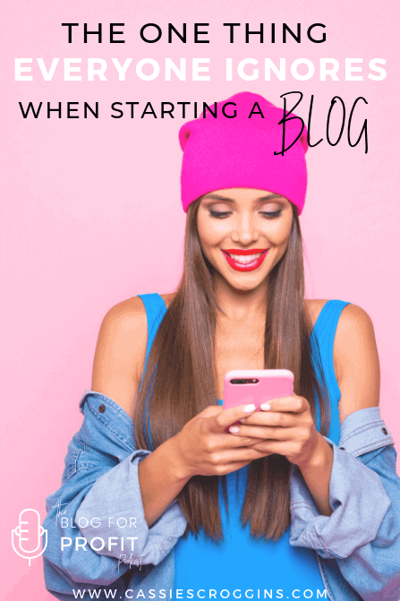 set up social media accounts for your blog