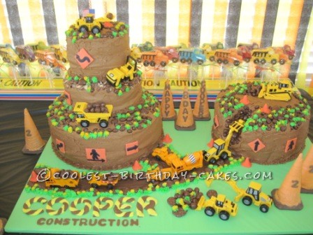 100 Coolest Homemade Construction Cakes