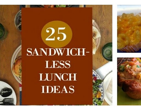 Back to School Sandwich-less Lunch Ideas