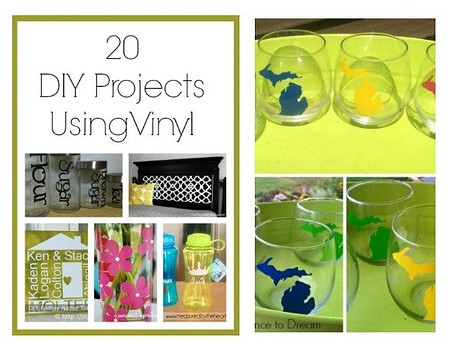 20 DIY Projects using Vinyl